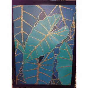 5 Floral glitter Portrait set